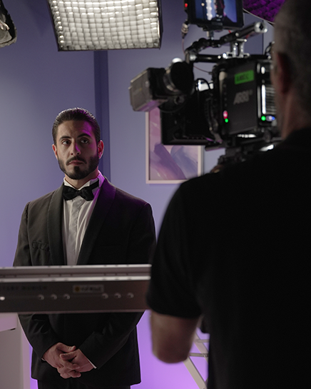 Marial behind the scenes 1
